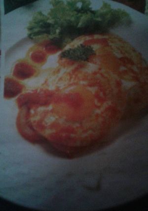 Foto resep Telur ceplok ebi pedas manis