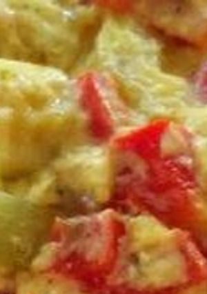 Une photo de Estouffade de concombre au curry