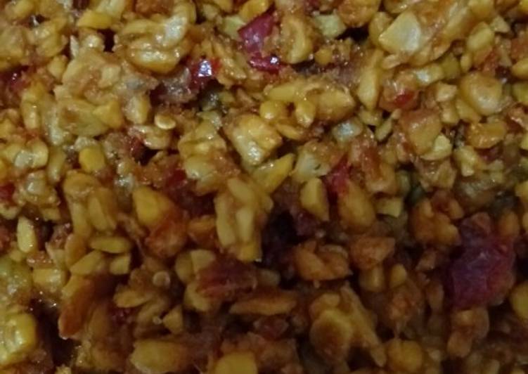 Orek tempe kering yummy