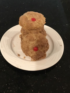 A picture of Cinnamon Sugar Shortbread Cookies.