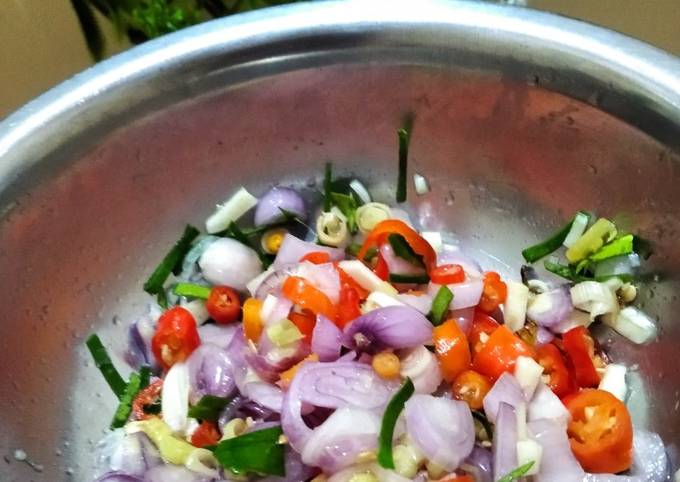 Resep Sambal Matah, Sempurna