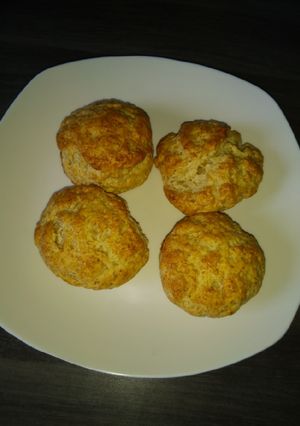 A picture of Easy tea scones.