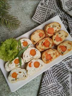 Foto resep Rolade Tahu Telur Wortel (egg roll tahu)