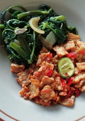Foto resep Kering tempe sambel jeruk