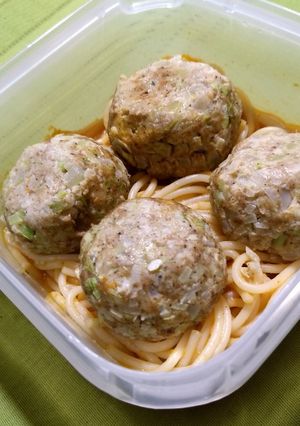 Una foto de Albóndigas de brócoli