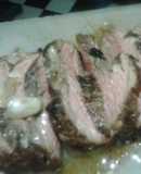 Pollo de res a las hierbas