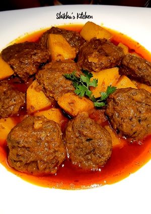 কলার মোচার কোপ্তা কারি রেসিপির প্রধান ছবি