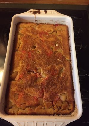 A picture of Pineapple Cobbler.