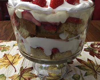 Without Fail Make Recipe Easy Strawberry Cheesecake Trifle Delicious Nutritious