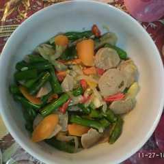 รูปของ Tumis buncis bakso