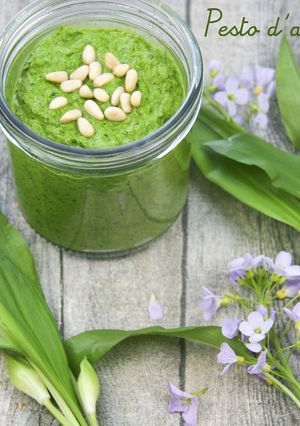 Une photo de Pesto d'ail des ours