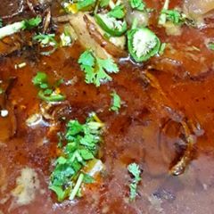 A picture of Delhi nihari.