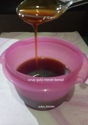 Foto resep Sirup gula merah kental