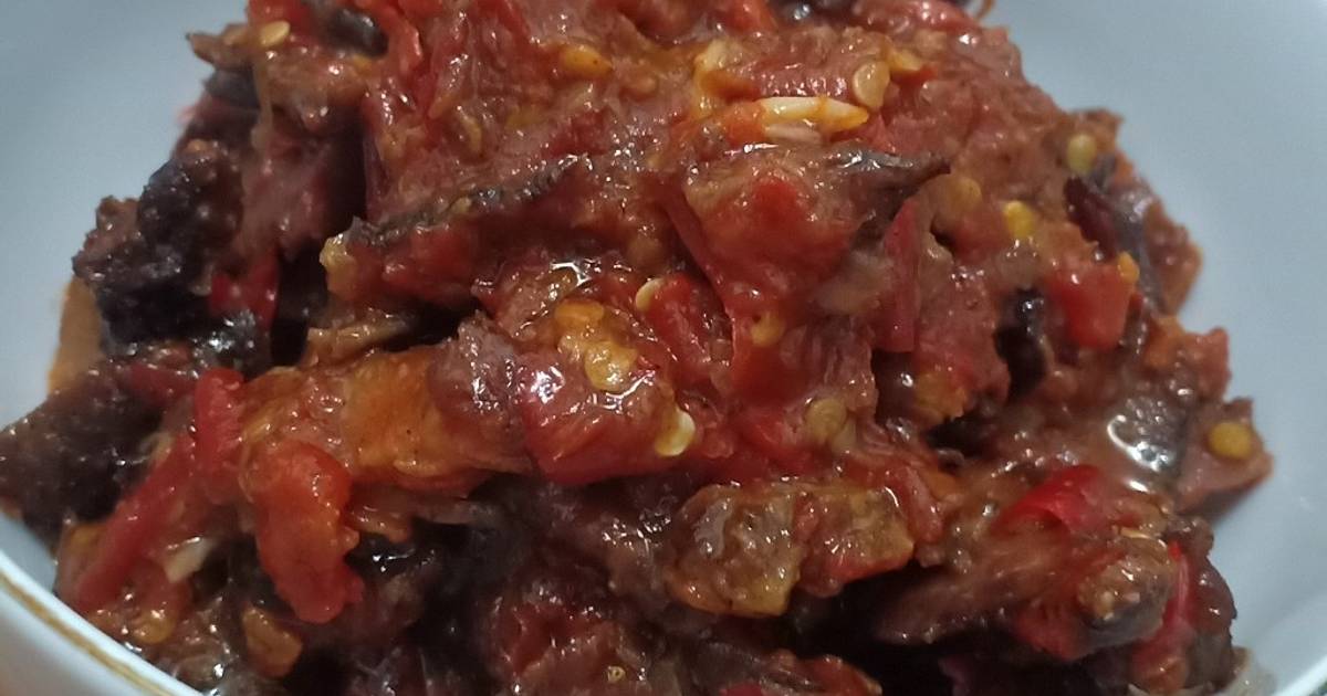 Resep Balado Dendeng Babi Oleh Nana Phi Bonita Cookpad