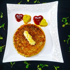 A picture of Fenugreek Banana Pancakes.