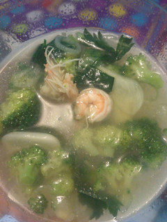 Foto resep MPASI 1+ Sup udang brokoli