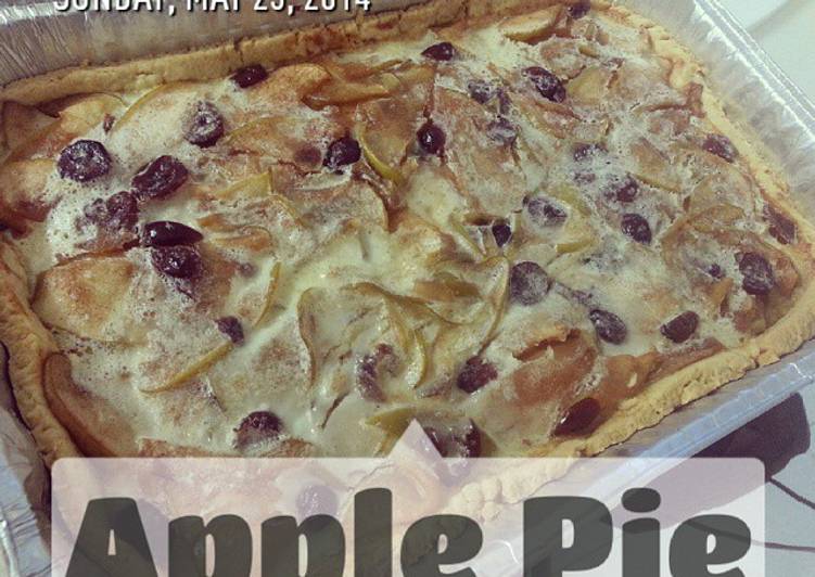 Bagaimana Membuat Apple Pie, Menggugah Selera