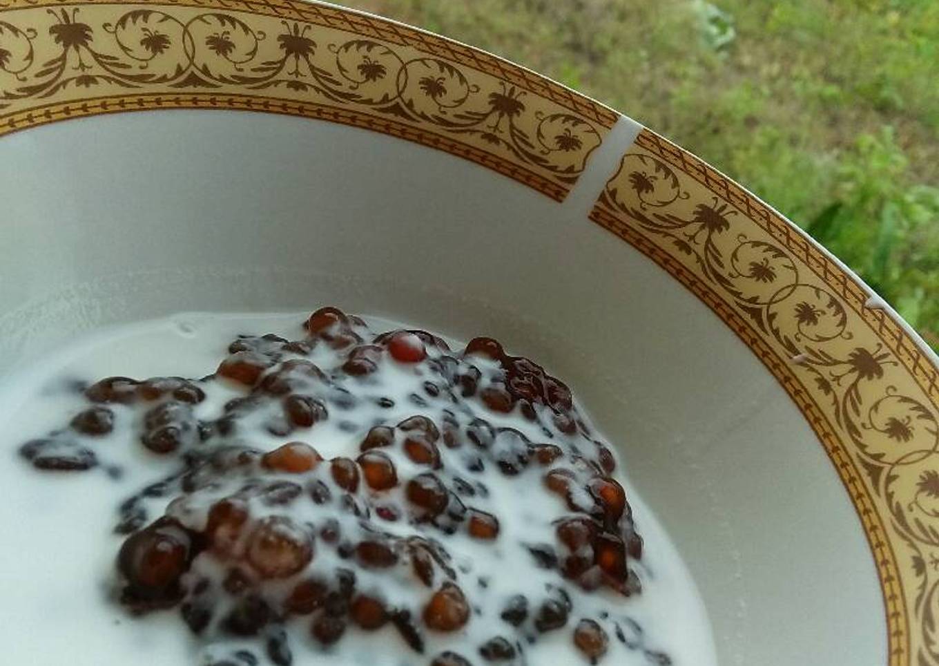 Bubur randang ala kalsel