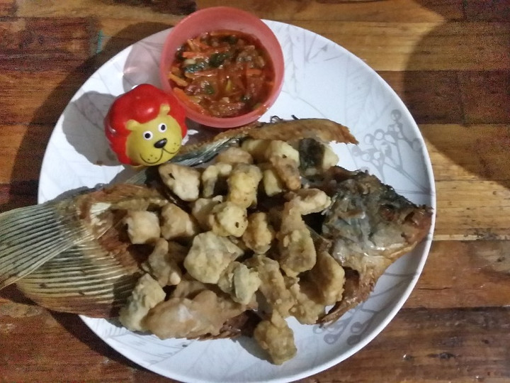 Resep: Ikan Gurame Goreng Tepung Saos Tiram Bahan Sederhana