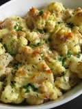Tuna Mayo Cauliflower Cheese Bake