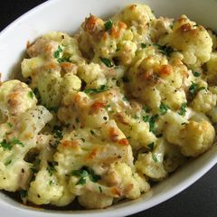 A picture of Tuna Mayo Cauliflower Cheese Bake.