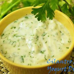Cilantro Lime Yogurt Dip A picture of Cilantro Lime Yogurt Dip.