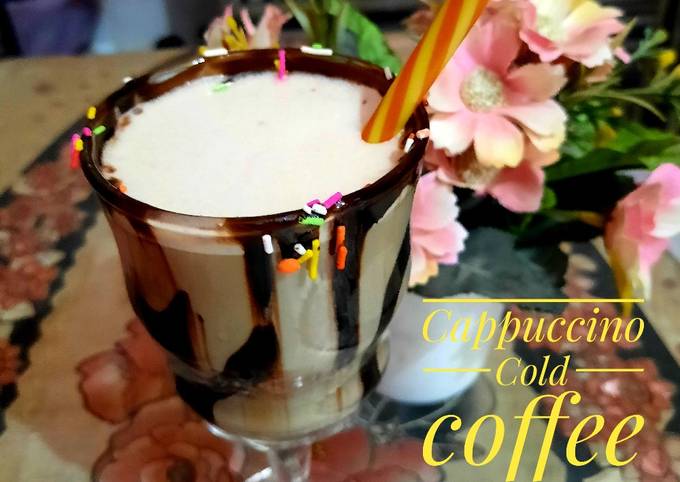 How to Make HOT Cappuccino cold coffee