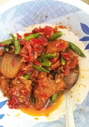 Foto resep Ikan Asin Jambal Mercon