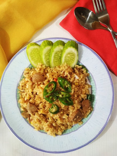 Foto resep Nasi Goreng Kaldu Udang