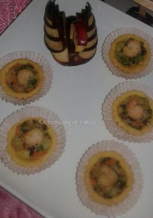 Foto resep Pie sayuran udang
