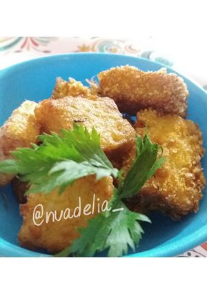 Foto resep 5. Nugget AYAM (chicken nugget) #DEBM pake Food Processor Vienta
