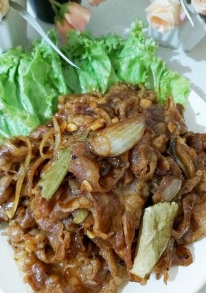 Foto resep Beef Teriyaki/daging gyudon