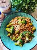 Insalata di farro e broccoletti