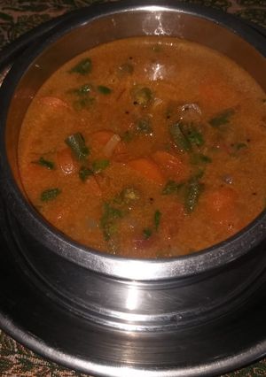 கேரட் பீன்ஸ் குருமா செய்முறை முக்கிய புகைப்படம்