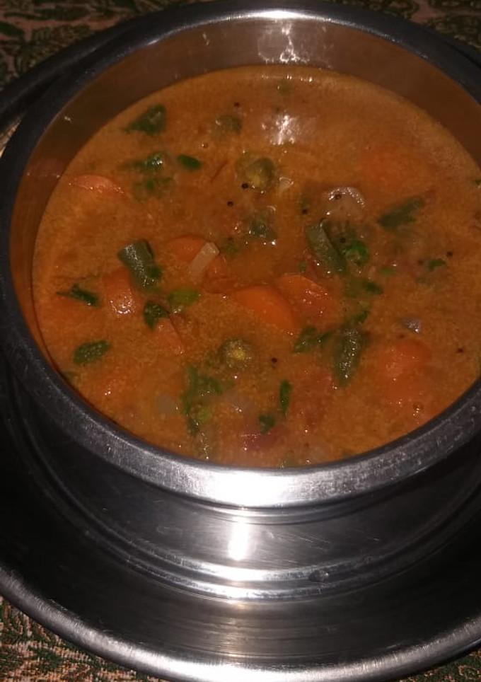கேரட் பீன்ஸ் குருமா செய்முறை முக்கிய புகைப்படம்