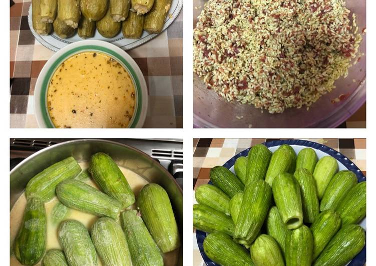 طريقة عمل محشي كوسا باللبن بشهي 👌🏼😋