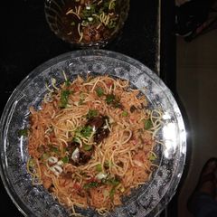 Veg Tripe Schezwan rice A picture of Veg Tripe Schezwan rice.