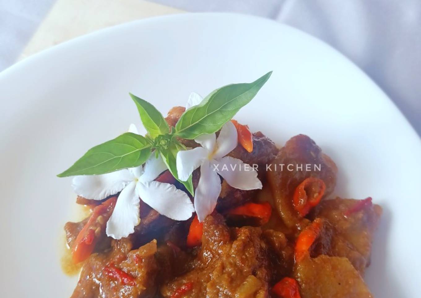 Krengsengan Daging Sapi