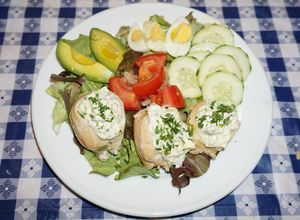 Una foto de Locos con aderezo remoulade