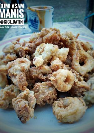 Foto resep Cumi Crispy Asam Manis