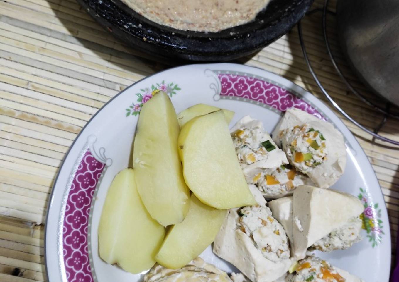 Baso tahu + sambal kacang Diet