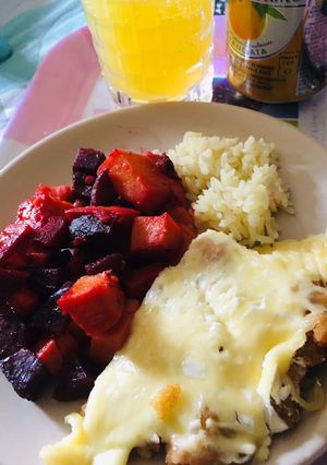 Köret: édesburgonya&cékla 🍠🥗 recept fotója