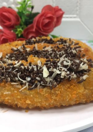Foto resep Pisang goreng pasir meises keju