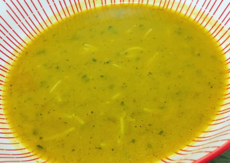 Soupe aux légume et mouton