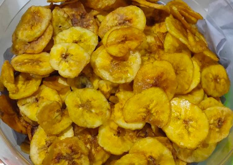 Resep Baru Keripik pisang Ala Restoran