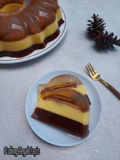 Foto resep Puding Regal Lapis