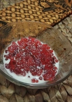 Foto resep Bubur Sagu Mutiara Fla Susu