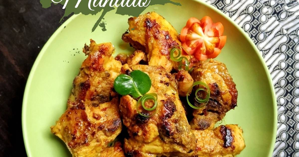 Resep Ayam Bakar Rica Manado Paling Praktis dan Simple