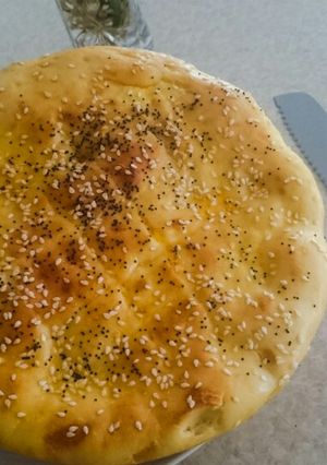 عکسی از دستور نان روغنی صبحانه تبریز