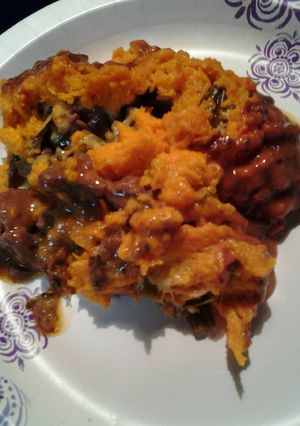 A picture of From both sides of the pond, a Cottage Pie.